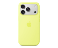 Etui do telefonów APPLE iPhone 17 Pro Silicone Case with MagSafe – Neon Yellow